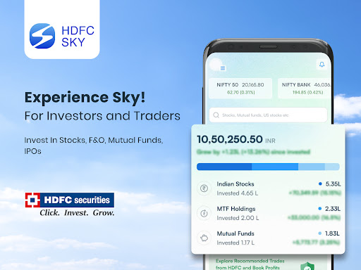 HDFC SKY: Stock, Demat Account 1