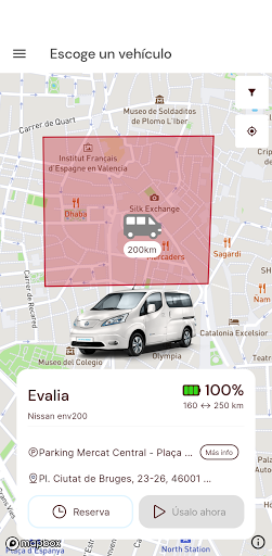 Android application AlternaCoop Carsharing screenshort