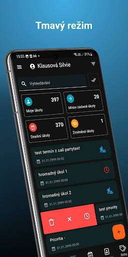 Android application PO cz screenshort