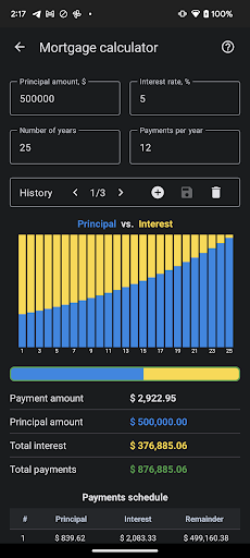 Financial Helper Screen 2
