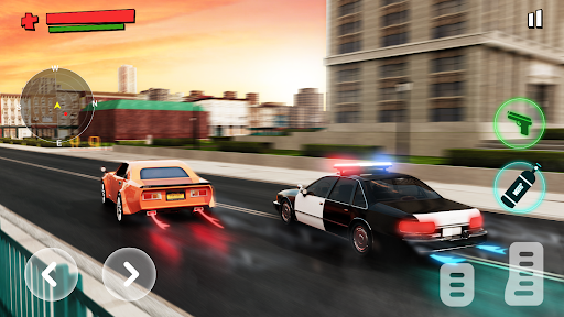 Police Chase Games Simulator