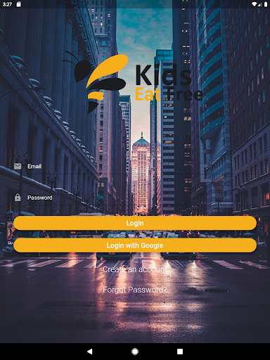Screenshot of Kids Eat Free