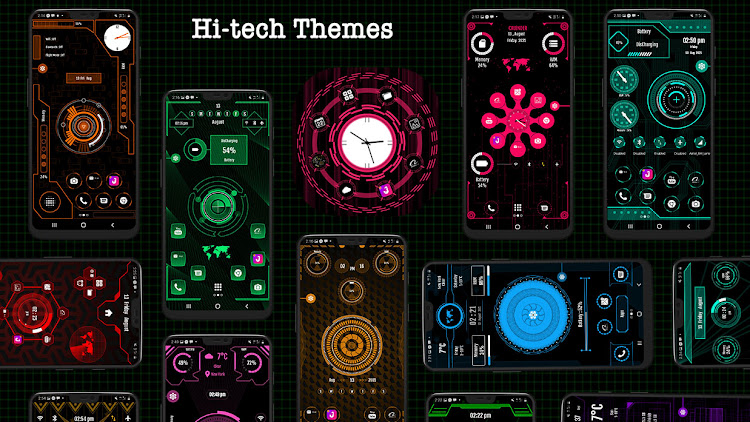 Hi-tech Themer Launcher 2024 - 7.0 - (Android)