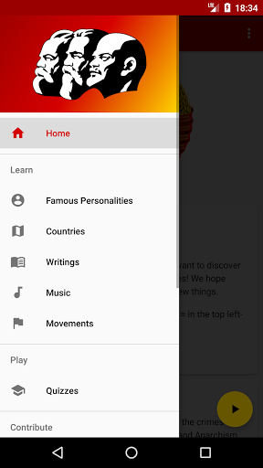 Android application World of Communism screenshort