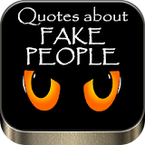 Quotes about fake people icon