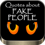 Quotes about fake people  Icon