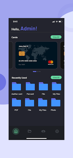 Android application DocSafe screenshort