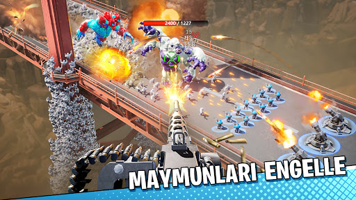 Ape Avengers Android Oyunu Ekran Görüntüsü 2