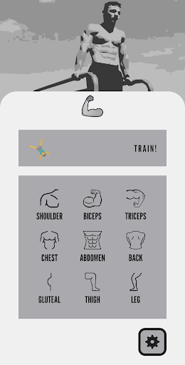 Android application Monster Calisthenics screenshort
