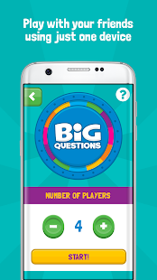 Big Questions Quiz Game Screenshot