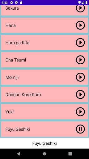 MusicBox style BGM ver seasons Screen 2