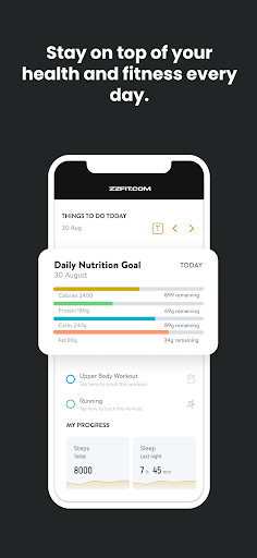 ZZFit.com Screen 2