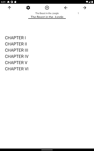 Book, The Beast in the Jungle Screen 3