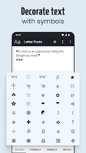 Letter Fonts MOD APK- Stylish Text (Pro) Download 5