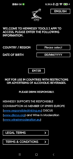 Android application HENNESSY TOOLS 2 screenshort