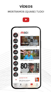 Captura de Pantalla 5 M80 Portugal's Radio android