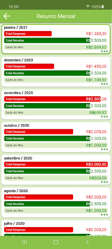 Meu Dinheiro Screen 3