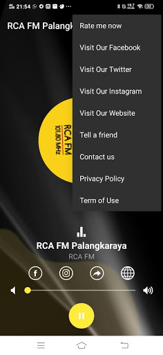 RCA FM Palangka Raya Screen 3