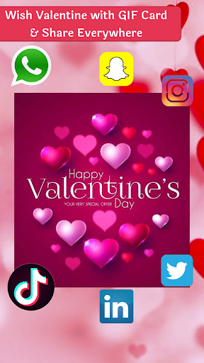 Valentine Day GIF & Stickers Screenshot 3 - AppWisp.com