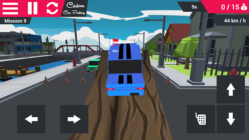 Cartoon Car Game Screen 2