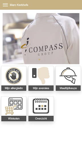 Android application Foodware4Clients screenshort