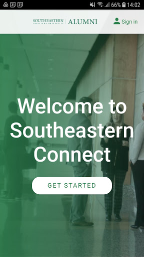 Android application Southeastern Connect screenshort
