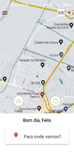 Android application Ame Service - Passageiro screenshort