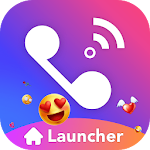 Cover Image of Download Flash Phone Launcher : Creative Wallpaper & Emoji 2.6 APK
