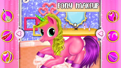 Unicorn Pony Horse Grooming Screen 3