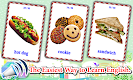 screenshot of Foods Cards Games