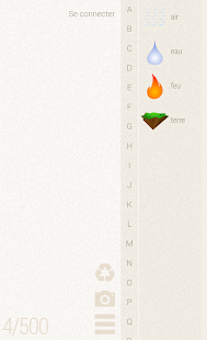 Aperçu de l'application
