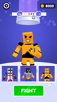 Block Ragdoll Fight - Screenshot 1