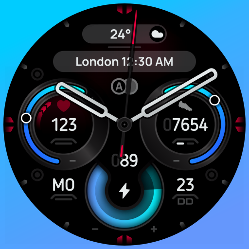 SH049 Watch Face, WearOS watch icon