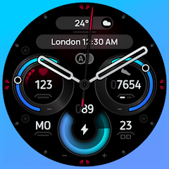 SH049 Watch Face, WearOS watch
