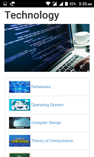 Android application GATE for Computer Science & IT screenshort