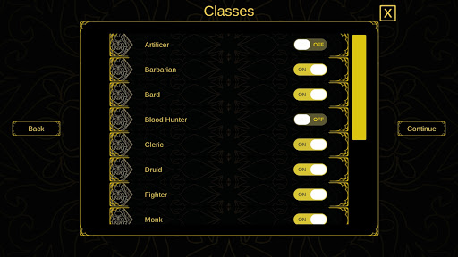 Fatum Character Creator Deck