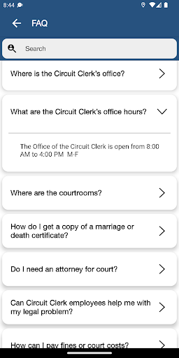 Richland County Circuit Clerk Screen 3
