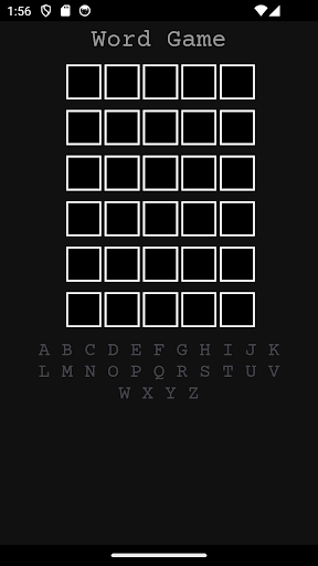 Android application Word Game screenshort