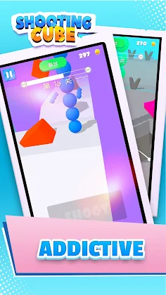 Shooting Cube - Parkour Ball - Screenshot 4