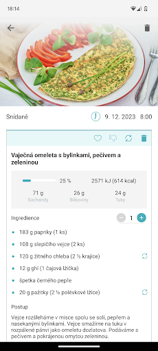 NUTRIADAPT Screen 2