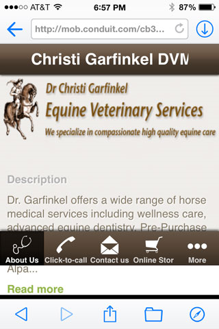 Christi Garfinkel DVM Screenshot 1 - AppWisp.com