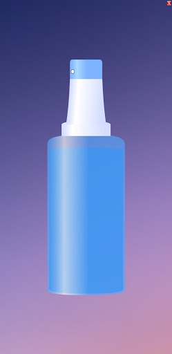 Virtual Hand Sanitizer Spray