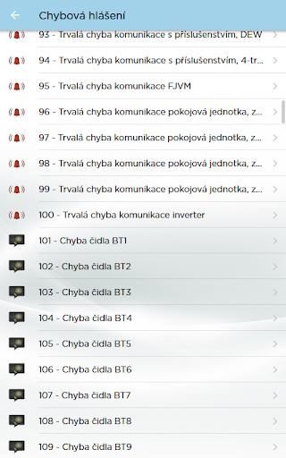 NIBE Servis Screen 3