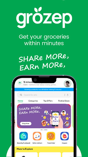 Android application Grozep (Buy4earn) screenshort