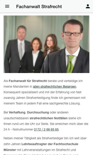 Stephan Kreuels Rechtsanwalt Screen 2