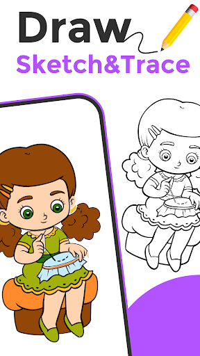 Android application Draw Sketch & Trace screenshort
