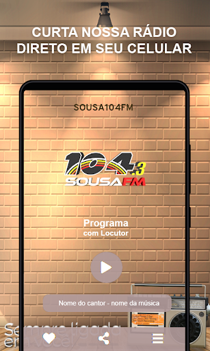 Android application Sousa104FM screenshort