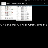Cheats for GTA 5 Xbox and PS icon
