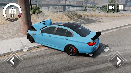 M5 BMW: Real Car Crashes
