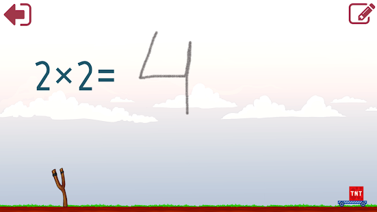 Captura de pantalla de las tablas de multiplicar